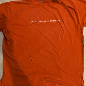 United Colors of Benetton Vibrant Orange Tee